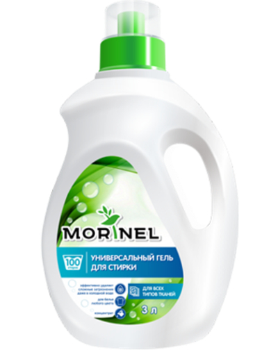 Гель для стирки Morinel, 3 л, для любого тип белья
