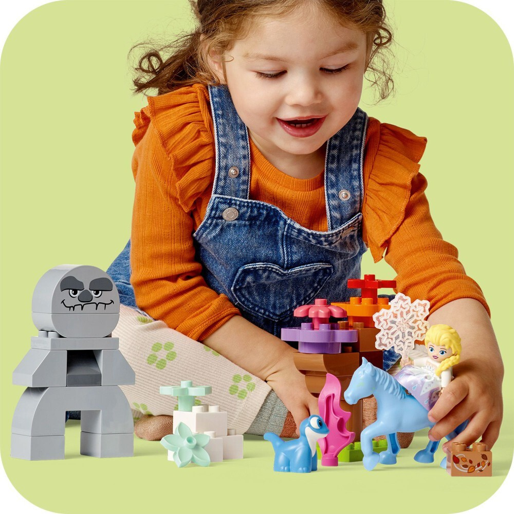 LEGO DUPLO Disney — Эльза и Бруни в зачарованном лесу 10418 / артикул   10418  / GTIN 5702017583587