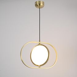 Подвесной светильник ARVET горизонтальный Золото