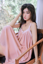 Сорочка(винтаж) на бретели 81#