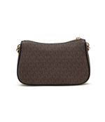 Кожаная сумка через плечо + поясная сумка Michael Kors - коричневый(32F3GJ6C8B)