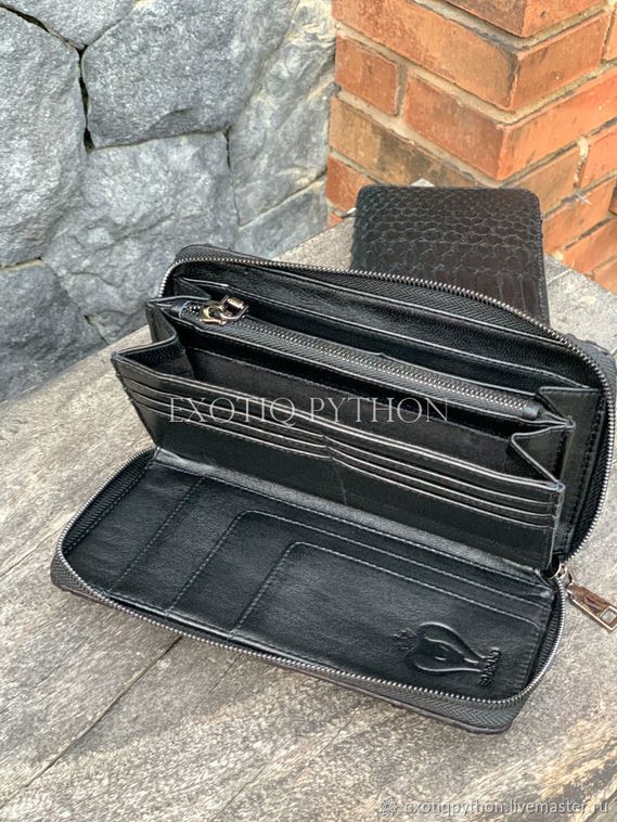 Кошелёк из кожи питона WA-155