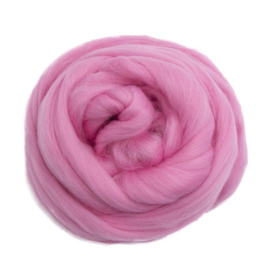 Шерсть для валяния "ТРО", полутонкая шерсть, 100г, миндаль