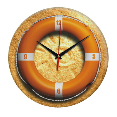 Настенные часы "Спасательный круг" 949 Декор для дома, подарок