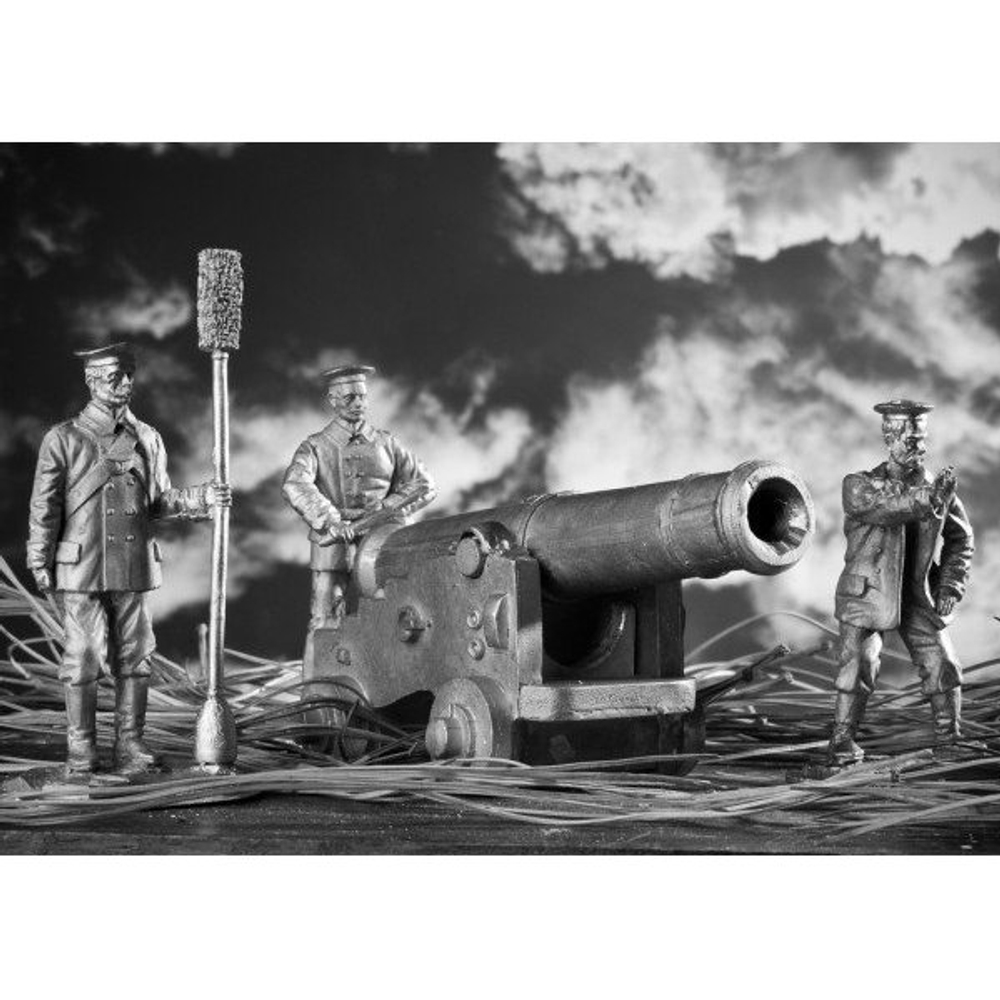 Оловянный солдатик Моряк пушкарь №2 1854-1855 г.г.