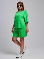 Блузка Летний драйв-2 Виотекс ЯРКО-ЗЕЛЁНЫЙ