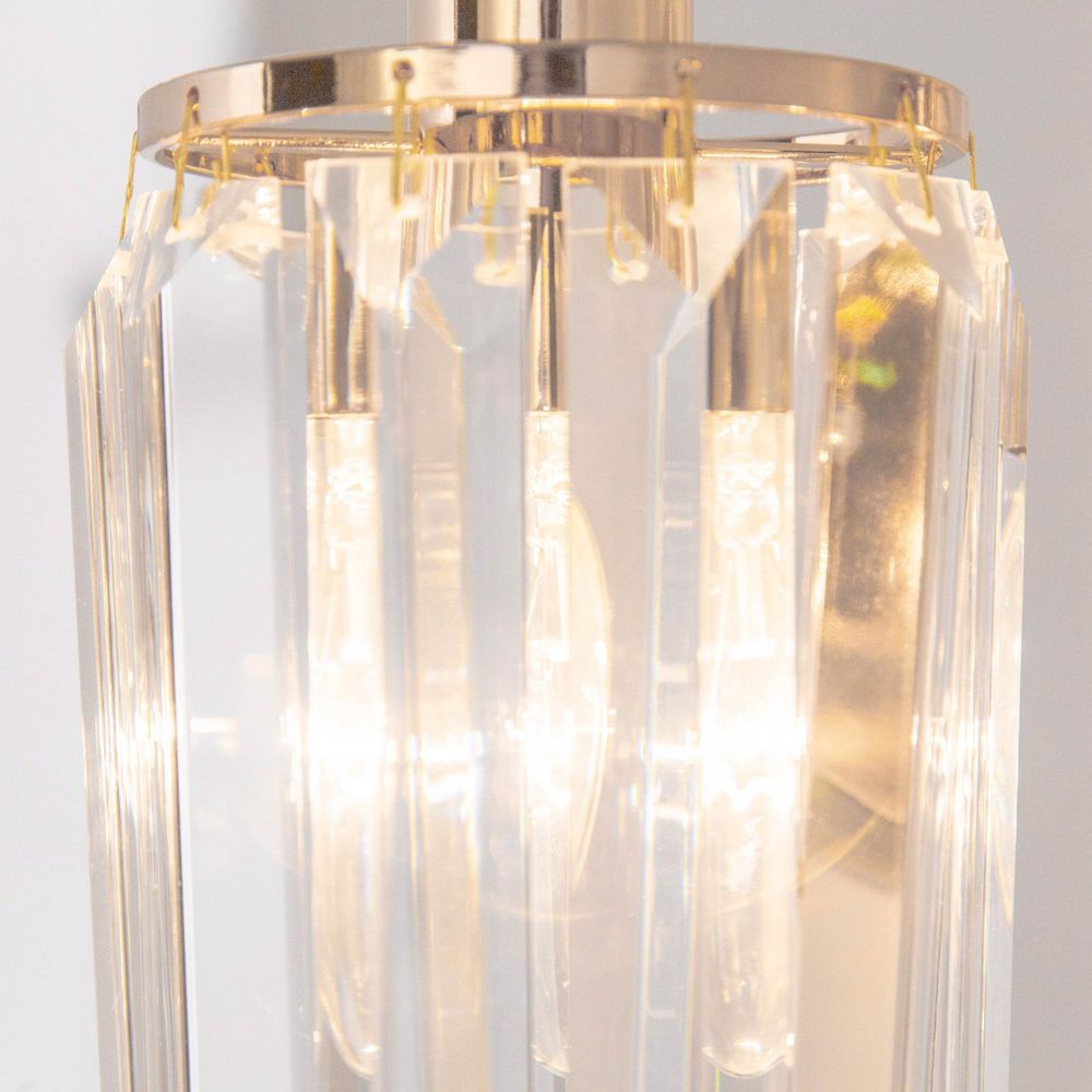 Citilux Синди CL330312 Бра хрустальное с выключателем Золото