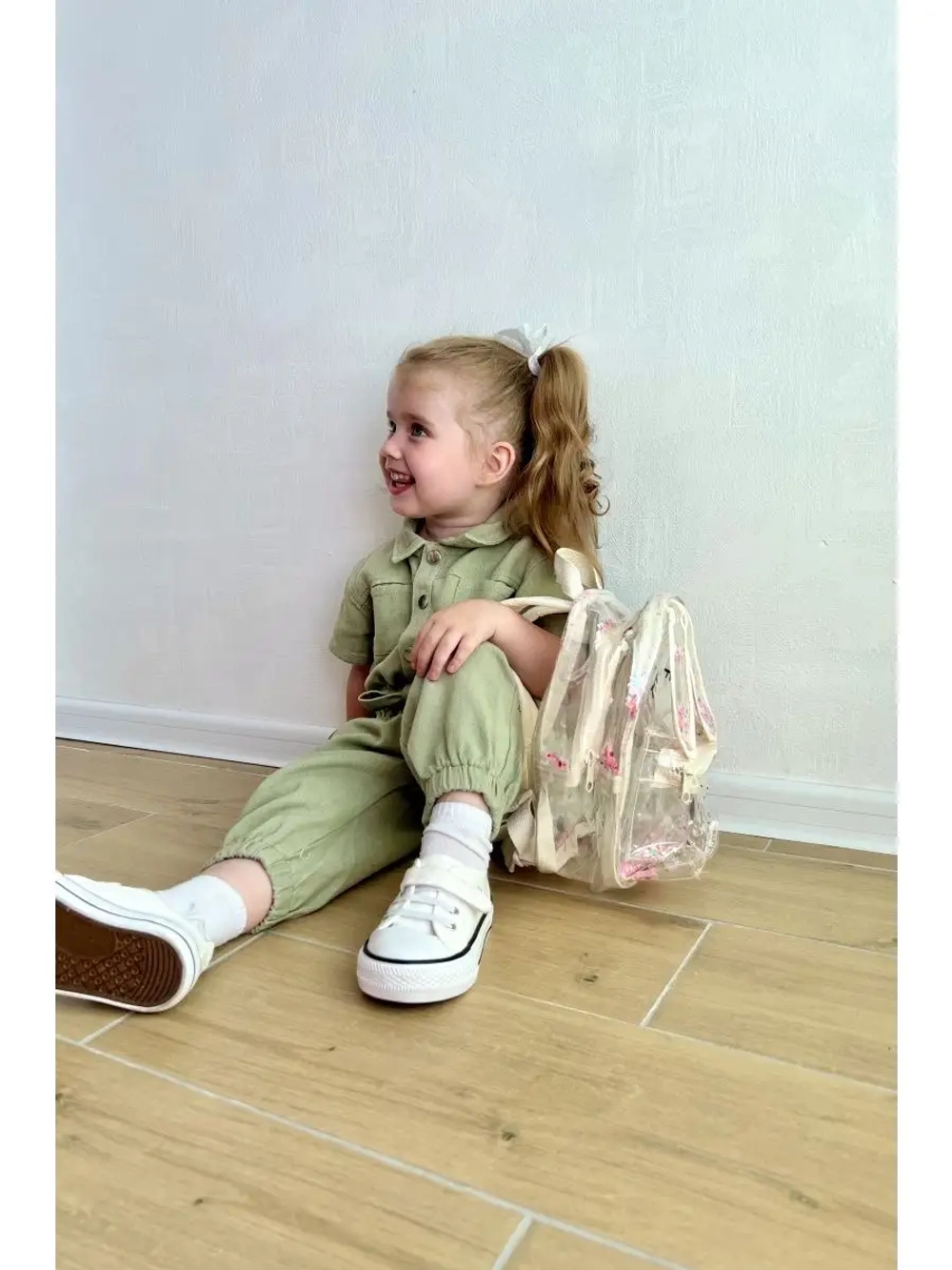 Комбинезон джинсовый