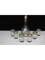 Набор графин и 6 стопок