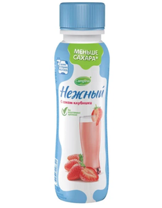 ЙОГУРТНЫЙ НАПИТОК НЕЖНЫЙ КЛУБНИКА 0.1% 285ГР CAMPINA