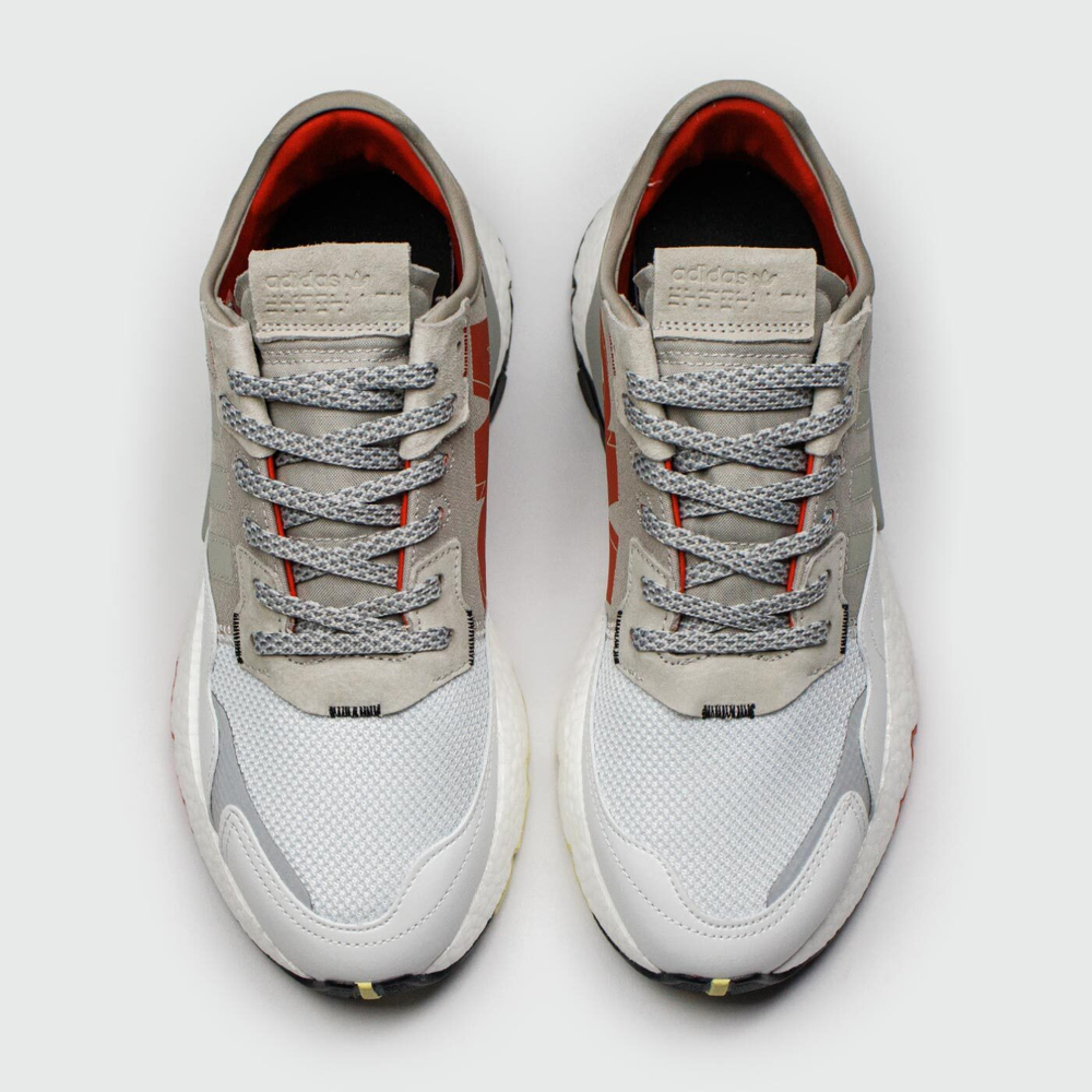 Кроссовки Adidas Nite Jogger White Grey