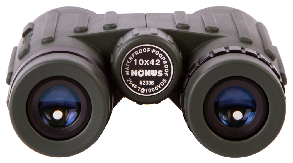 Бинокль Konus Emperor 10x42 WA Green