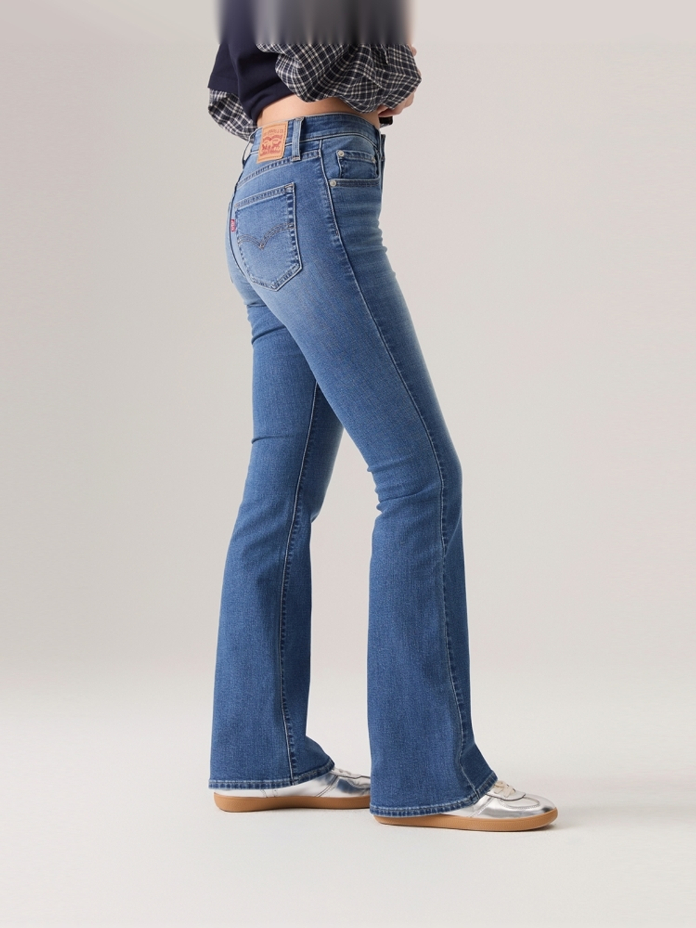 Женские джинсы клеш с завышенной талией Levi's 726 Flare A3410-0156
