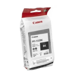 Canon PFI-102Bk 0895B001 Картридж для Canon iPF605/ iPF610/ iPF650/ iPF655/ iPF710/ iPF750/ iPF755/ LP17/ iPF510, Чёрный, 130 мл.