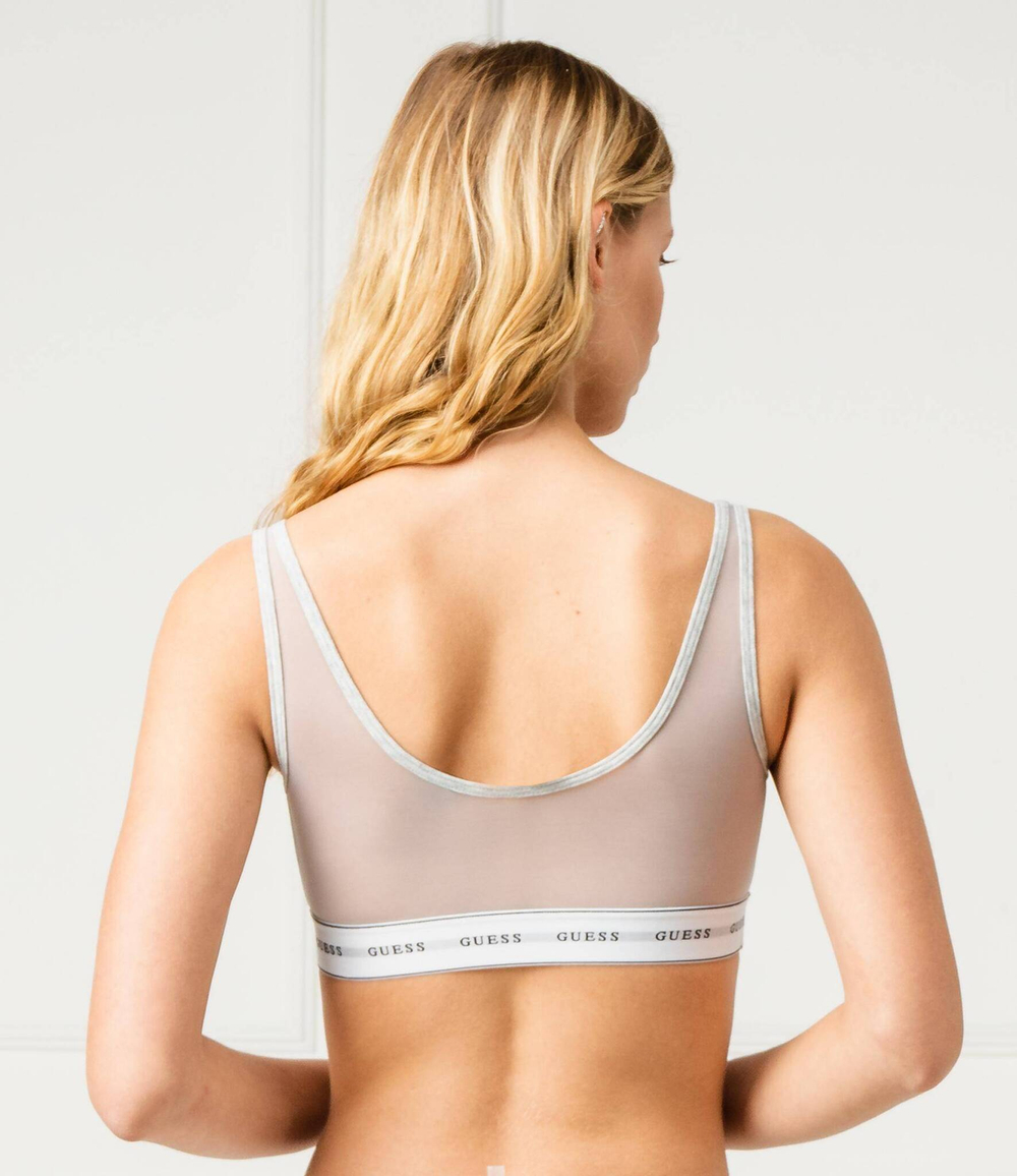 бюстгальтер bralette Guess Underwear - серый(O97C04 JR04P)