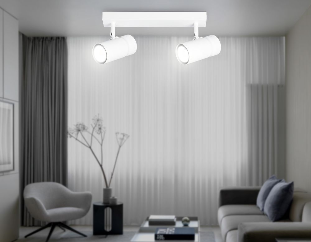 Ambrella Накладной поворотный спот со сменной лампой GU10 Move TA13177