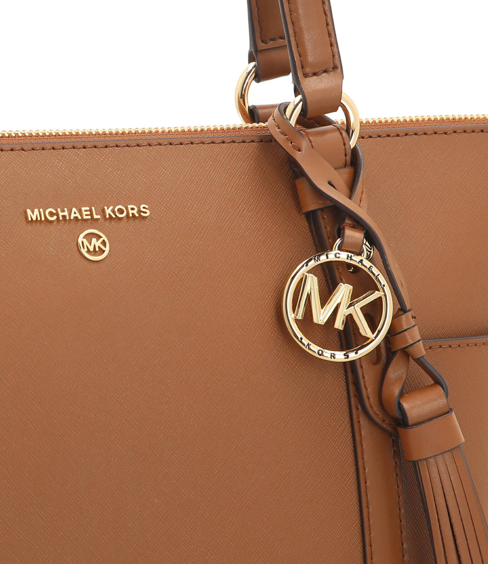 кожаная сумка-шопер nomad Michael Kors - коричневый(30T0GNXT2L)