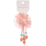 Резинки для волос детские 2шт «КОНФЕТКИ», звездочки, микс 5 цветов, d-3см