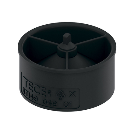 Стакан с мембраной для сифона "заниженный" 45мм TECEdrainline