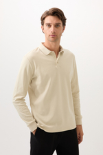 Лонгслив поло Basics