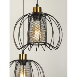 Светильник подвесной (подвес) Rivoli Adelaida 5108-203 3хЕ27 60 Вт лофт-кантри | Rivoli