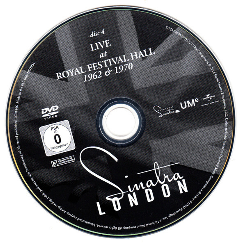 Frank Sinatra / Sinatra: London (3CD+DVD)