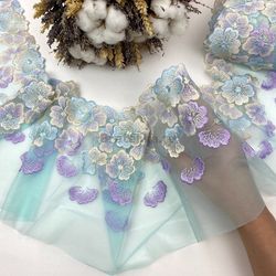 Вышивка на сетке