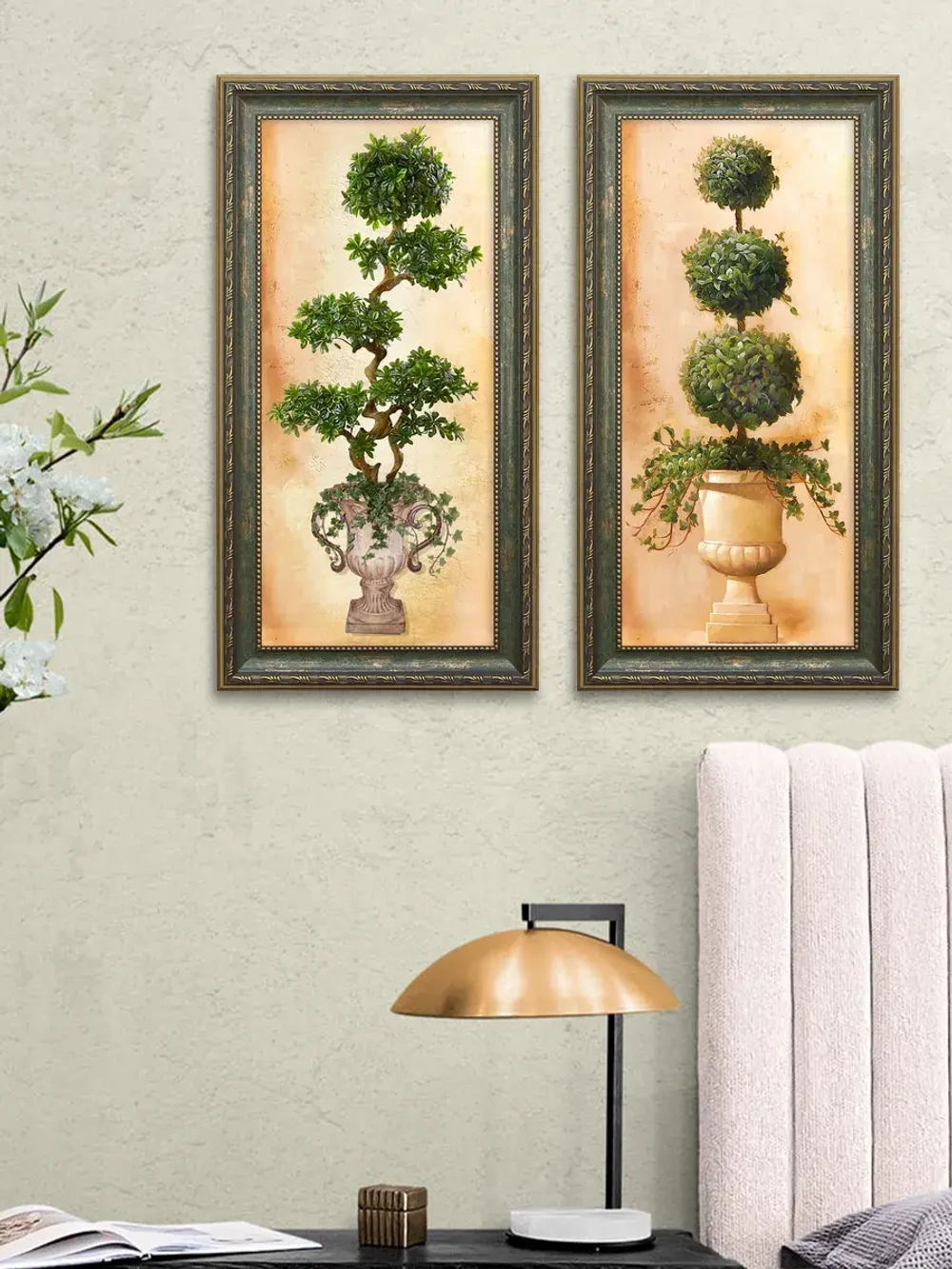 Картина на стену интерьерная на холсте 26*50 см