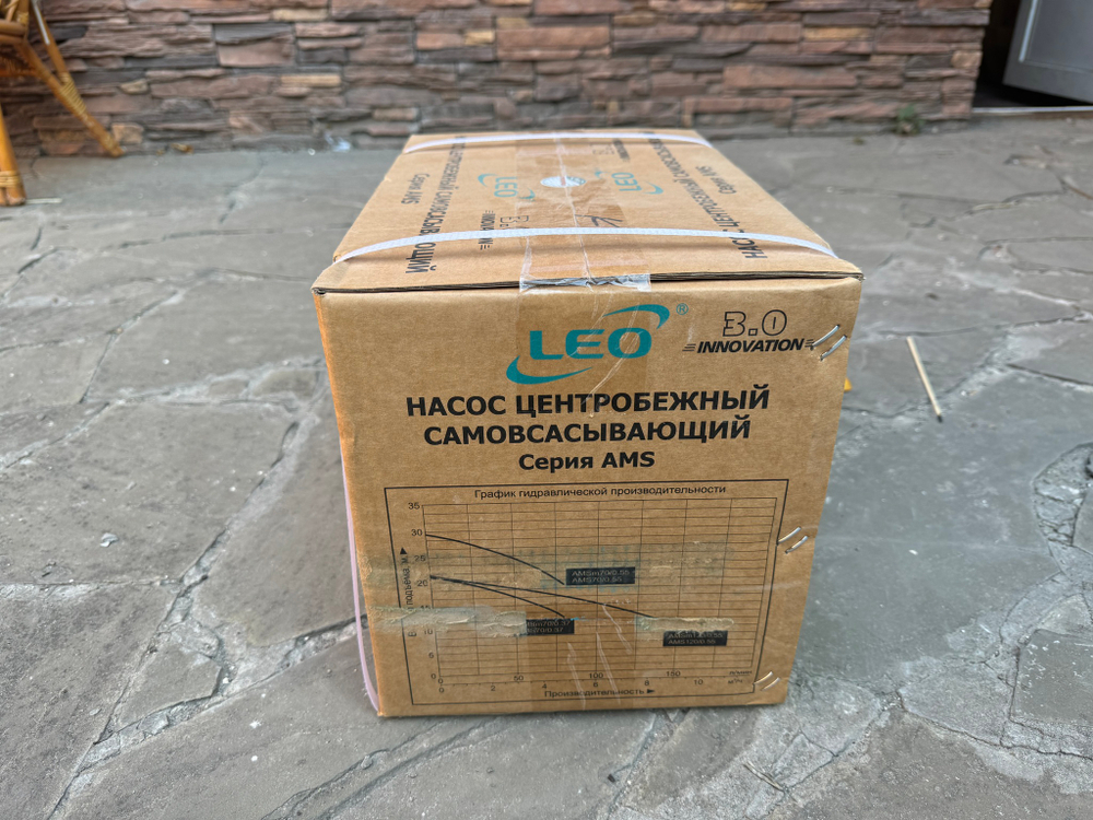 Центробежный насос LEO AMS70/0.37