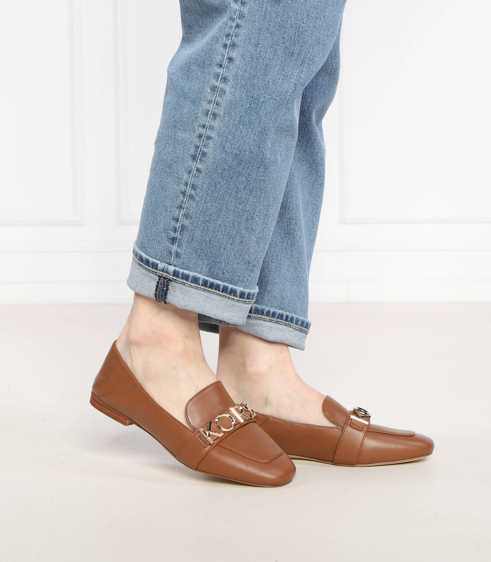 Кожаные мокасины madelyn Michael Kors - коричневый(40R3MDFP1L)