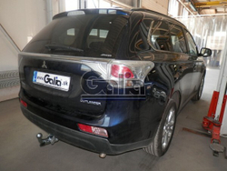 Фаркоп оцинкованный Galia M126A для Mitsubishi Outlander 2012-(паспорт и сертификат в комплекте)(без электрики)