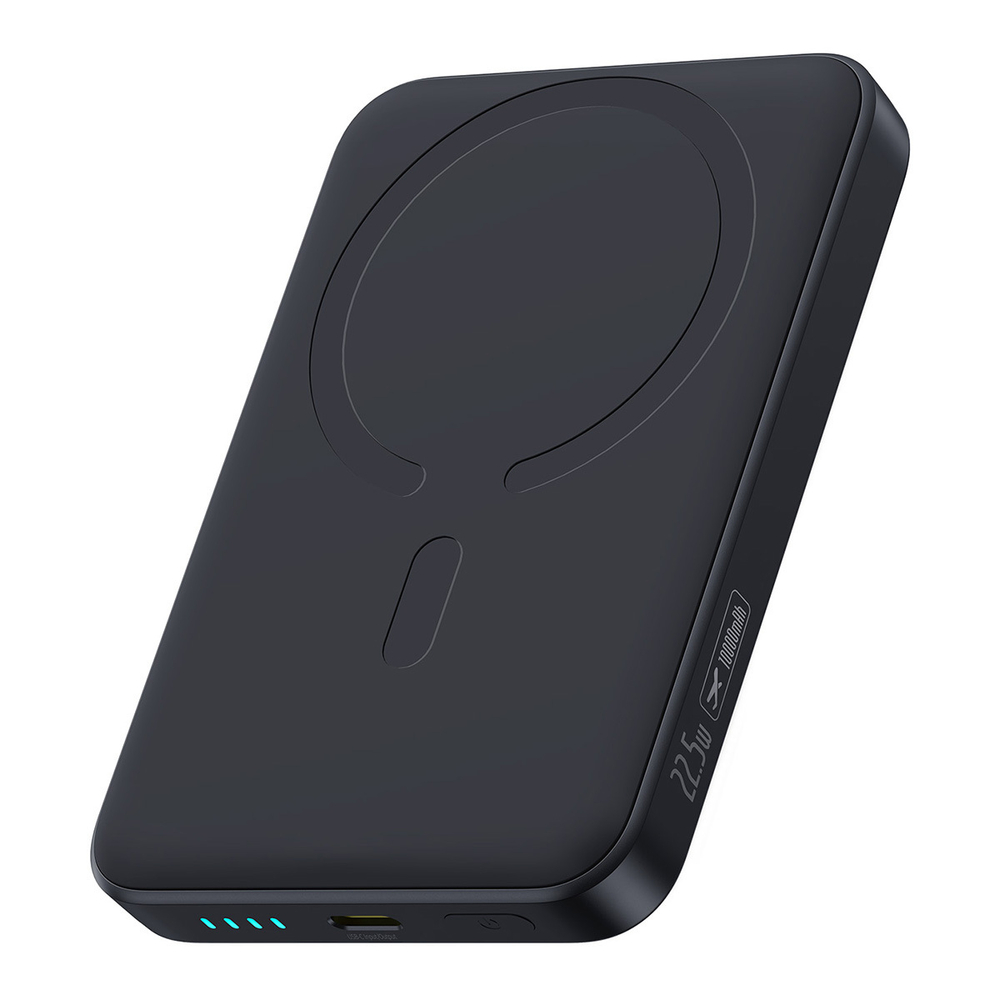 Внешний аккумулятор + Беспроводная зарядка Baseus EnerFill FM11 Ultra-Mini Magnetic C+Qi 10000mAh 22.5W (MagSafe)