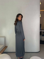 Кардиган NARINA, серый меланж