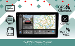 Магнитола для Ford Transit 6, C-Max, Kuga 1, Fusion и пр. - Vaycar VA17-0140-2K на Android 13, 8-ядер, 2K QLED, ТОП процессор, CarPlay,4G SIM-слот