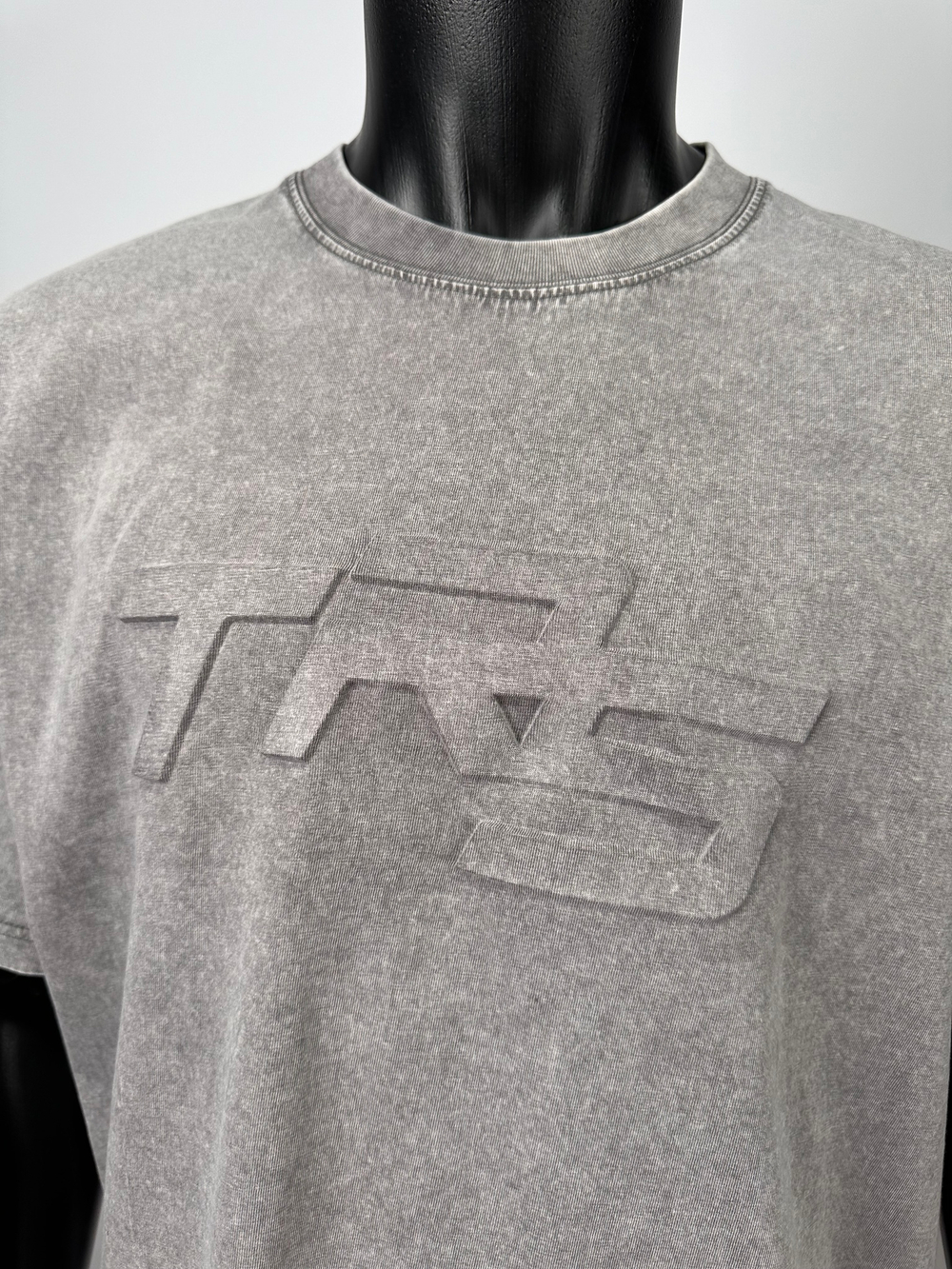 Oversize футболка " TRS " grey