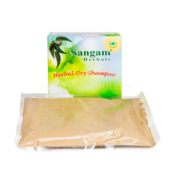 Сухой шампунь Sangam Herbals травяной Herbal Dry Shampoo 100 г