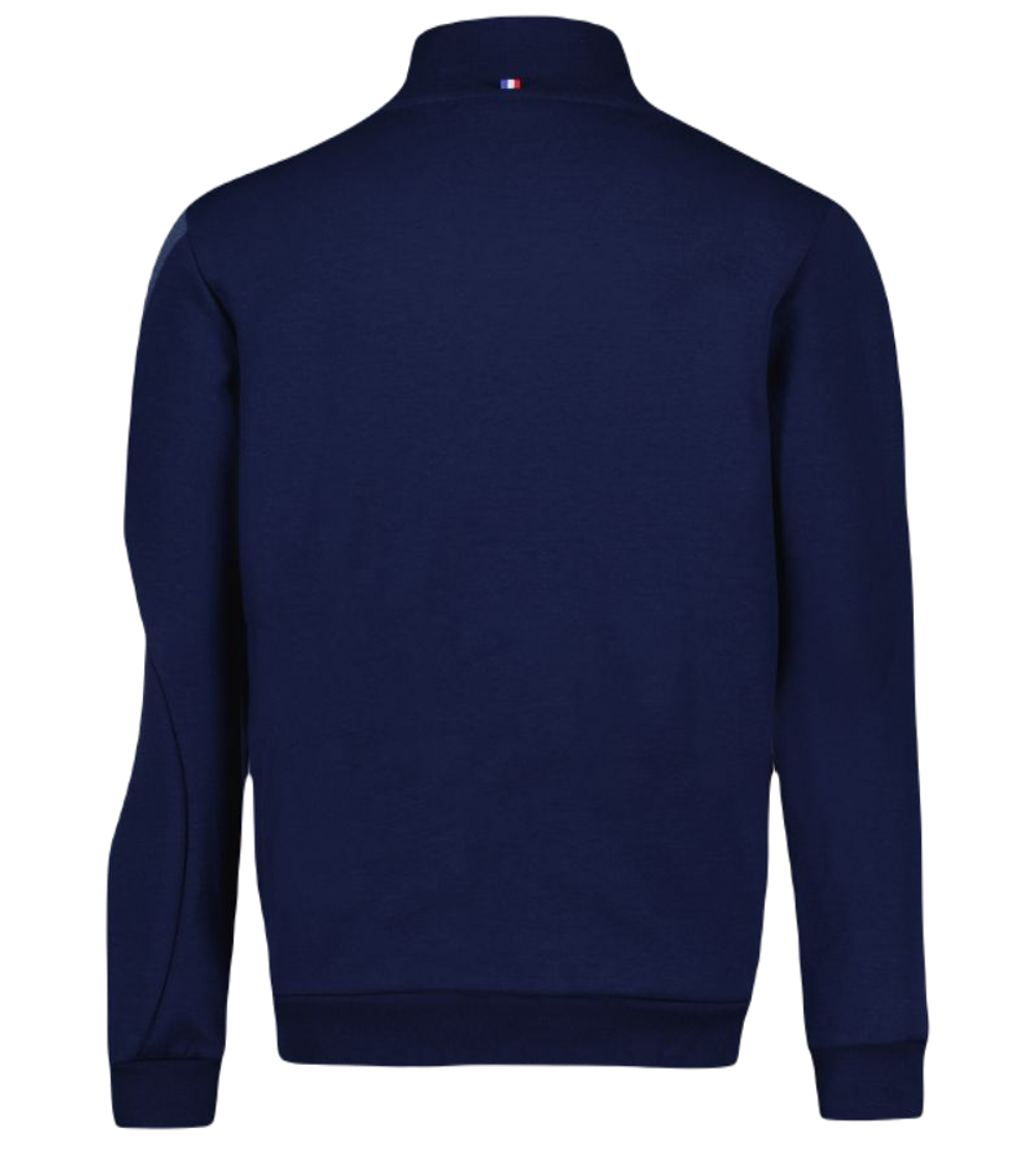 Мужская теннисная кофта Le Coq Sportif SAISON 1 Full Zip Sweat N°1 SS23 - небесный