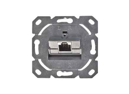Компьютерная  розетка RJ45 Cat.6 UAE,  на 1 выход,  без накладки