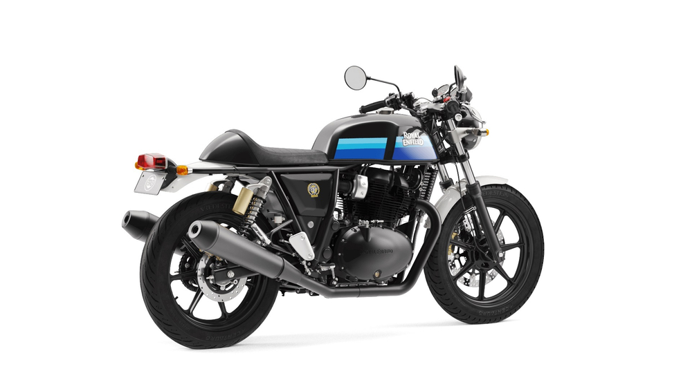 Royal Enfield Continental GT 650 Slipstream Blue (Black Alloy)