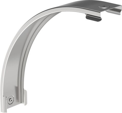 Крышка поворота плавного 90град вертикального внешнего (тип В20) 100мм ESCA IEK