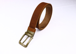 Ремень шелк коньяк