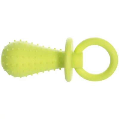 Игрушка для собаки «Bubble gum-Соска» 9,5см цвет зеленый Ultramarine