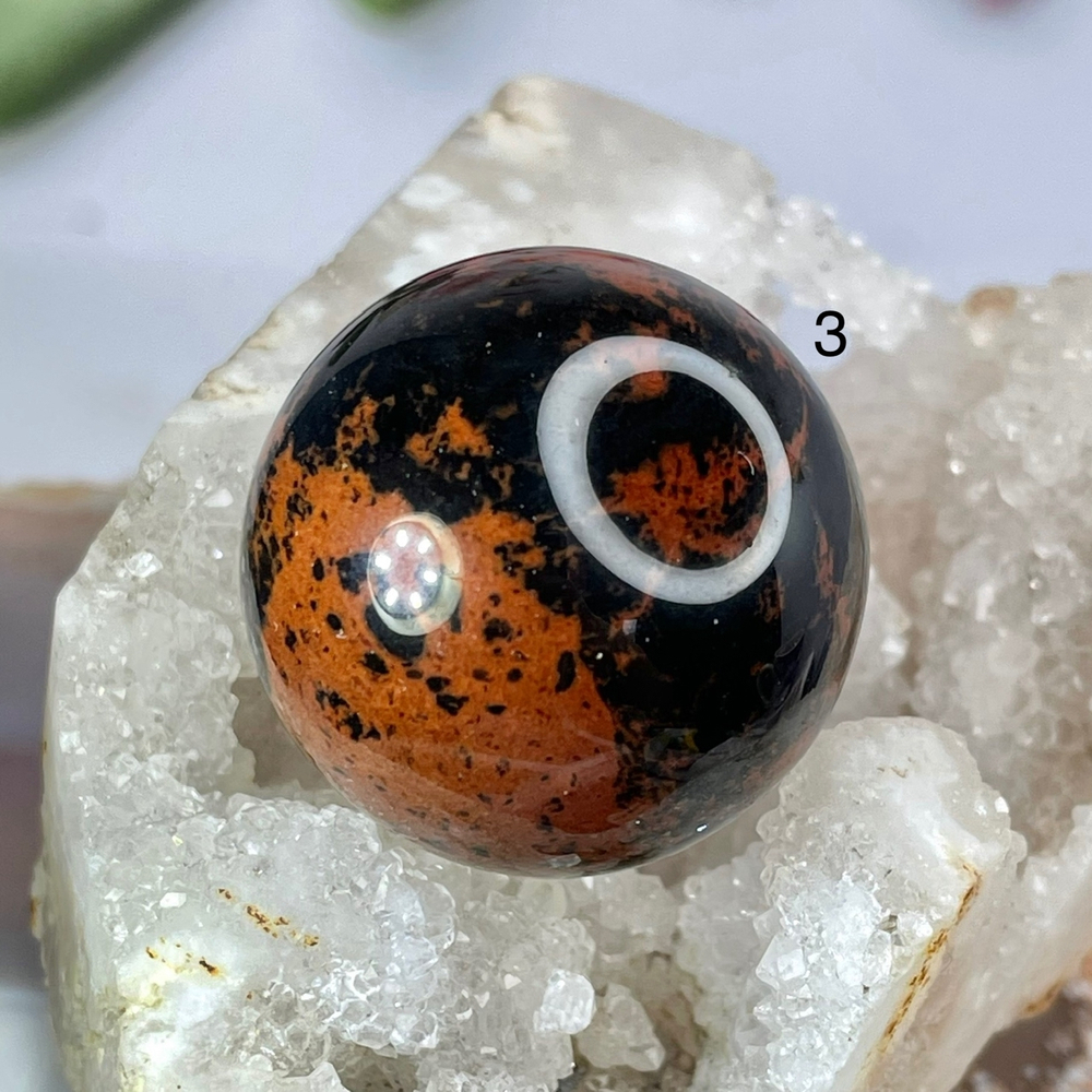 54204  Обсидиан коричневый Шар 30мм