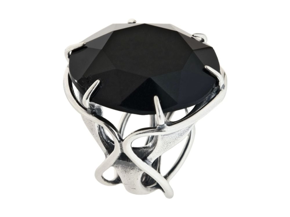 &quot;Нитис&quot; кольцо в серебряном покрытии из коллекции &quot;Метаморфозы&quot; от Jenavi