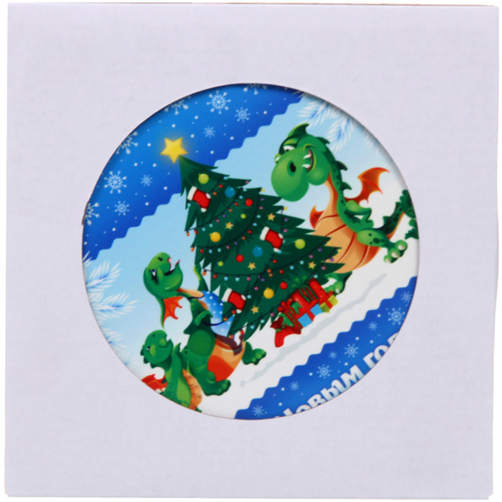 Подставка под горячее керамическая 16см «Семейка Драконов Эванс»