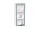 Шкаф верхний с 1-ой остекленной дверцей Ницца