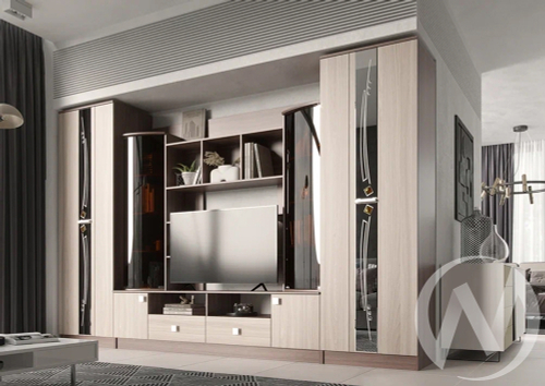 Гостиная Венеция (ясень шимо темный/ясень шимо светлый)