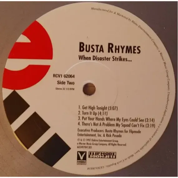 Busta Rhymes - When Disaster Strikes (coloured) LP