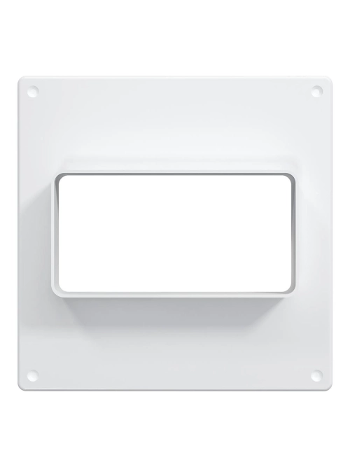 Площадка торцевая ПТП фланец 55х110 150х150 пластик ERA