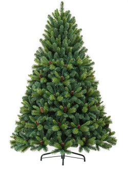 Искусственная сосна Байкальская с шишками 240 см., Леска+ПВХ, ЕлкиТорг (97240)